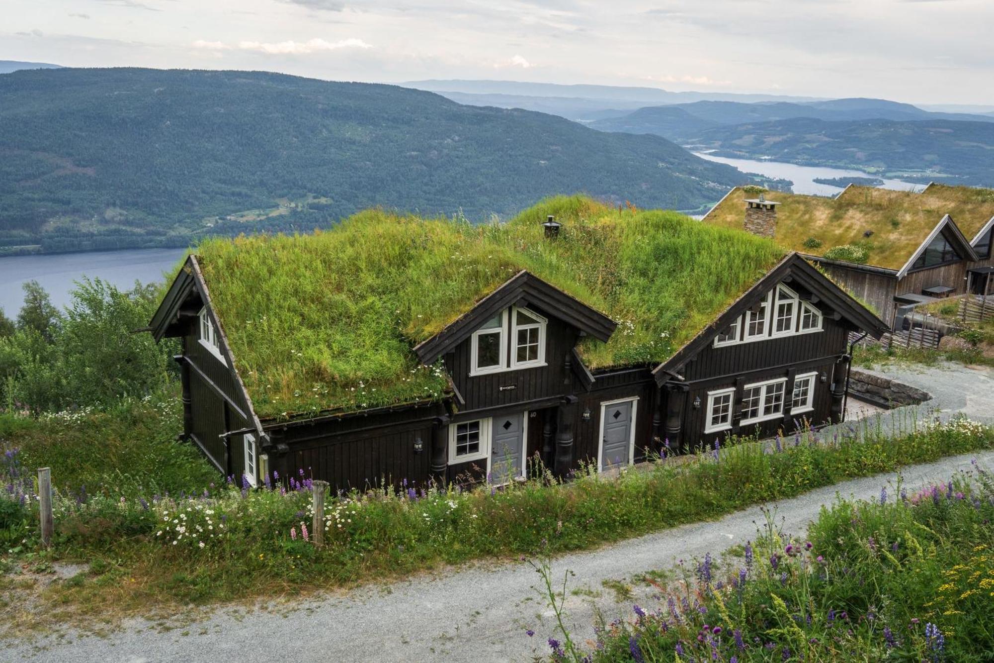 Norefjell - Storhytte Med Jacuzzi Og Fantastisk Beliggenhet Noresund المظهر الخارجي الصورة